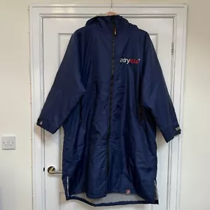 Dryrobe Advance ExoSeries Large Navy Blue Advance Long Sleeve Robe Womens Mens - Picture 1 of 24
