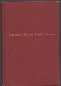 Letters From Robert E. Lee's Confederate Army in Virginia - 1947 - 1st Ed. Book - Picture 1 of 1
