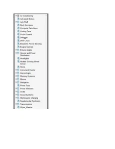 Chevrolet Silverado 1500 2014 Color Wiring Diagram Schematic V6 4.3L 2WD pdf - Foto 1 di 1