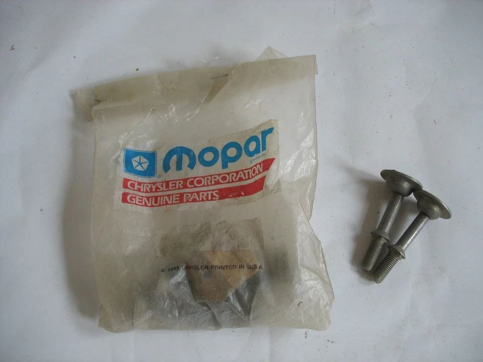 New NOS 1953-59 Mopar Chrysler Dodge Plymouth Tailpipe Support Stud Pair 1327938 - Image 1 of 1