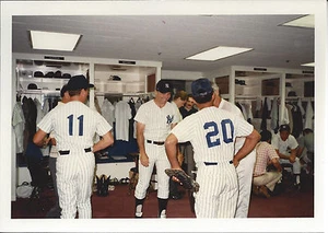 Bobby Richardson Brian Doyle & Roy White Vintage New York Yankee Photo ClubHouse - Picture 1 of 1