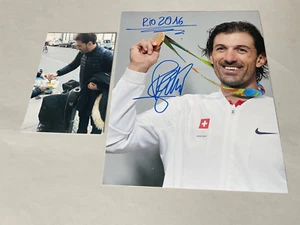 FABIAN CANCELLARA  2 x Olympiasieger Radsport In-person signed Foto 20x25 + Foto - Picture 1 of 1