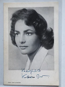 Karin Dor - Theater / Film - original Autogramm - Größe 15 x 10 cm - Bild 1 von 1