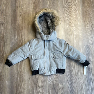 Tahari Boy Jacket for Boys 3T Gray Winter Coat Jacket - Image 1 of 4