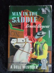HOMBRE EN LA SILLA ERNEST HAYCOX COLECCIONABLE DELL #120 NOVELA OCCIDENTAL - Imagen 1 de 2