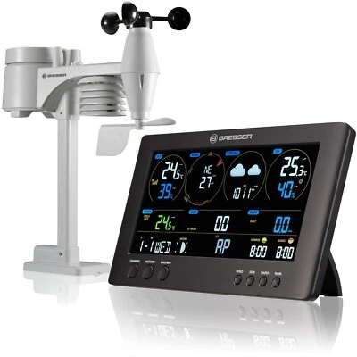 BRESSER WIFI ClearView Weather Station with 7-in-1 Sensor + Free Batteries - Image 1 of 4