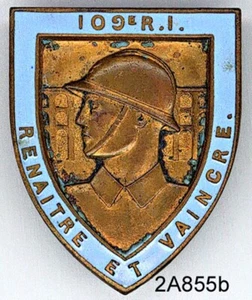 2A855b - INFANTERIE - 109e R.I. - Picture 1 of 2