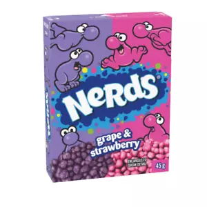 Nerds Strawberry Grape 45g x 4 Pack Halloween Treats Party Favours Candy Buffet - Bild 1 von 6