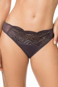 Empreinte Verity Brief Size XL 16 Ardoise Slate Grey Knickers Slip Panty 03173 - Picture 1 of 12