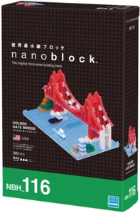 nanoblock NBH-116 Golden Gate Bridge Klemmbausteine Diamond Architektur NEU - Bild 1 von 2
