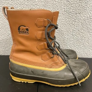 Sorel Boots Mens 9 Brown Insulated Waterproof Snow Outdoor 1964PAC NM1340-629 - Picture 1 of 9