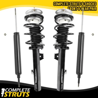 08-13 BMW 128i RWD Front Quick Complete Struts & Rear Shocks Absorber E82 E88 Foto 1 de 4