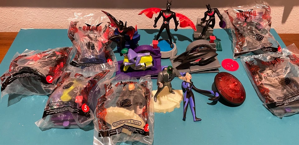 Juguetes de comida para niños Batman Beyond 2000 Burger King NUEVO y USADOS Foto 1 de 1