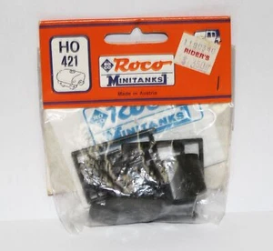 Minitanques de tren modelo escala 1:87 vintage Roco HO Segunda Guerra Mundial tanque militar alemán 421 - Imagen 1 de 2