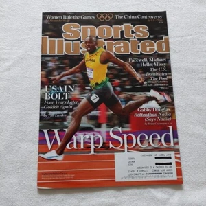 Sports Illustrated Mag – Aug 13, 2012 Vol. 117, No. 6 Warp Speed – pre own - Picture 1 of 3
