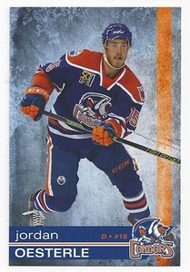 2015-16 Bakersfield Condors (AHL) Jordan Oesterle postcard 