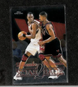 DIKEMBE MUTOMBO 1999-00 Topps Chrome BACK 2 BACK Georgeto Denver Nuggets NM-MINT - Bild 1 von 2