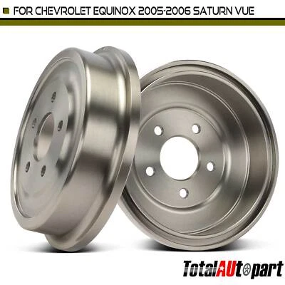 2x Brake Drum for Chevrolet Equinox 2005-2006 Saturn Vue 02-07 Rear Left & Right - Image 1 of 4