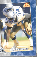 1993 Pacific Oroweat Seattle Seahawks Jeff Bryant 28 Football Card