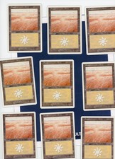 MTG - Portal 3 Kingdoms: Plains (x9) [LV1706]