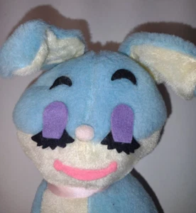 De colección Knickerbocker Alegría De Un Juguete Conejo de Pascua Relleno Fieltro Cara Conejo Japón. - Imagen 1 de 7