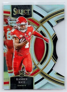 2023 Panini Select RASHEE RICE Rookie Red & Black Die Cut RC - #132 - Picture 1 of 2