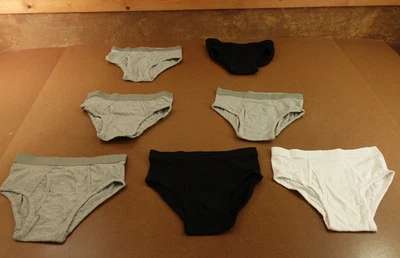 Gap Kids Boys XXL (14-16) Multicolor Organic Cotton Brief Underwear 7-Pack NWT - Image 1 of 4