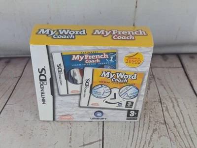 My French Coach / My Word Coach Double Pack Sealed New Rare Nintendo DS Games !  - Image 1 of 4