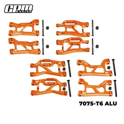 GPM 7075 Alloy F&R  (Up&Low) Suspension Arms TRAXXAS Mini Slash Mini Rally 10830 - Image 1 of 4