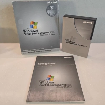 Microsoft Windows Small Business Server 2003 edición estándar Foto 1 de 4