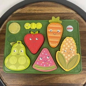 Fisher-Price Mattel Fruit & Veggie Puzzle - Toddler Learning Toy - Picture 1 of 8