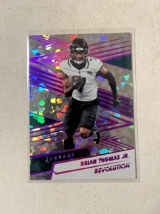 Brian Thomas Jr. -#29/35 SP 2025 NFL Revolution Jaguars - Picture 1 of 2