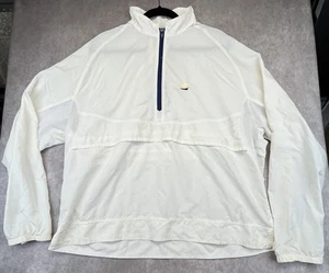 Solumbra Shirt Adult XL Half Zip Pullover White Vented Surf Ocean SPF 100+ Wick - Picture 1 of 10