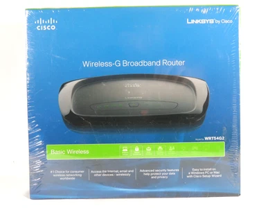 Linksys DIR-890L/R 54 Mbps 4-Port 10/100 Wireless G Router (WRT54G2) - Image 1 of 4