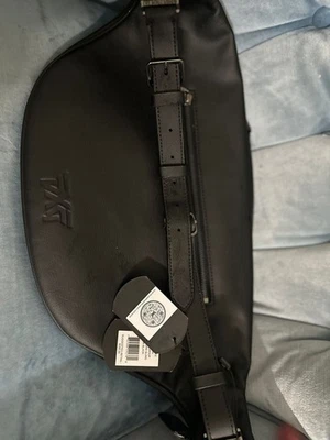 PXG Signature Golf Sling Leather Crossbody Bag MSRP $295 New With Tags - Image 1 of 4