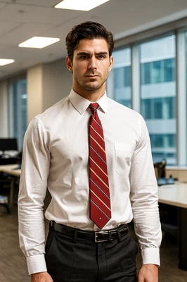 Corbata de seda LANVIN Paris multicolor a rayas hecha en Francia 54" ***SNAG Foto 1 de 4