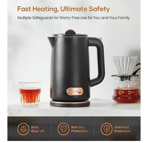 Wasserkocher. Fast Boil 1,8L BPA-frei. 1800W - Bild 1 von 4