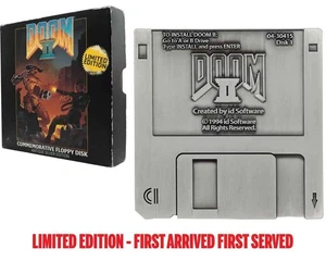 Doom 2 réplique Arena Floppy Disk Limited Edition Fanattik - Imagen 1 de 8