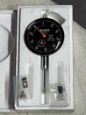 Teclock AI-921B 表盘跌落指示器,1 英寸范围,0-100 英寸,0.001 英寸渐变,从未使用过 — 第 1/4 张图片