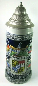 Bayern Munchen Munich Stein Western Germany Original King Alpine Towns skiing - Picture 1 of 12