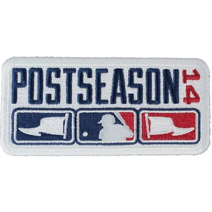 2014 Official MLB Post Season Playoffs Logo Jersey Sleeve Patch Emblem Baseball - Picture 1 of 1