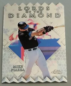 1999 Topps Baseball Cromato, Lords of the Diamond Insert Card #LD14 MIKE PIAZZA - Foto 1 di 2