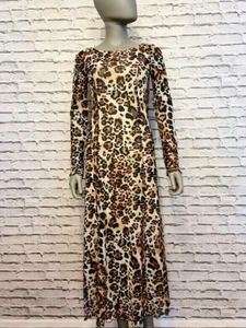 & Other Stories NEW With Tag Leopard Print Mesh Body Con Midi Dress, size 8 (36) - Picture 1 of 5