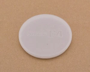 Nikon F4 White Slip On Camera Body Cap (#10641) - Picture 1 of 2