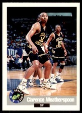 1992-93 Classic Draft Clarence Weatherspoon . Southern Miss Golden Eagles #28