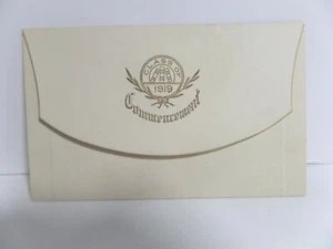 Burlington Junction, MO 1919 commencement invitation (S14) - Picture 1 of 2