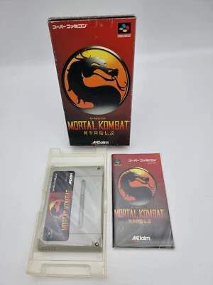 Mortal Kombat Super Famicom Japan Used - Image 1 of 4