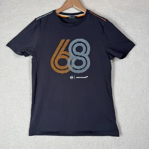 McLaren FW Gulf 68 Graphic Herren T-shirt Mens M Stitchd Gray Racing Tee - Picture 1 of 7