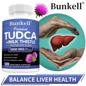 Cápsulas de desintoxicación y limpieza de apoyo hepático TUDCA 1000 mg ácido tauroursodesoxicólico - Imagen 1 de 15