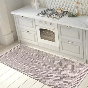 Kitchen Floor Mats Contemporary Geometric Anti-Fatigue Standing Mat Bathroom Mat - Picture 1 of 11